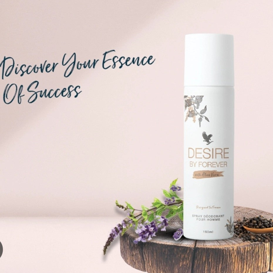 Desire Dream by Forever Aloe Vera Body Spray Deodorant for Men and Women (Combo Pack)