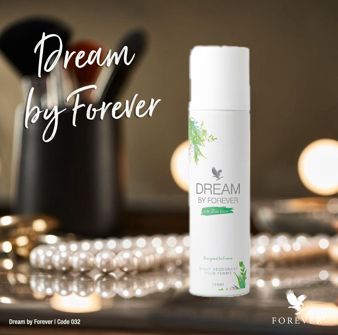 Desire Dream by Forever Aloe Vera Body Spray Deodorant for Men and Women (Combo Pack)