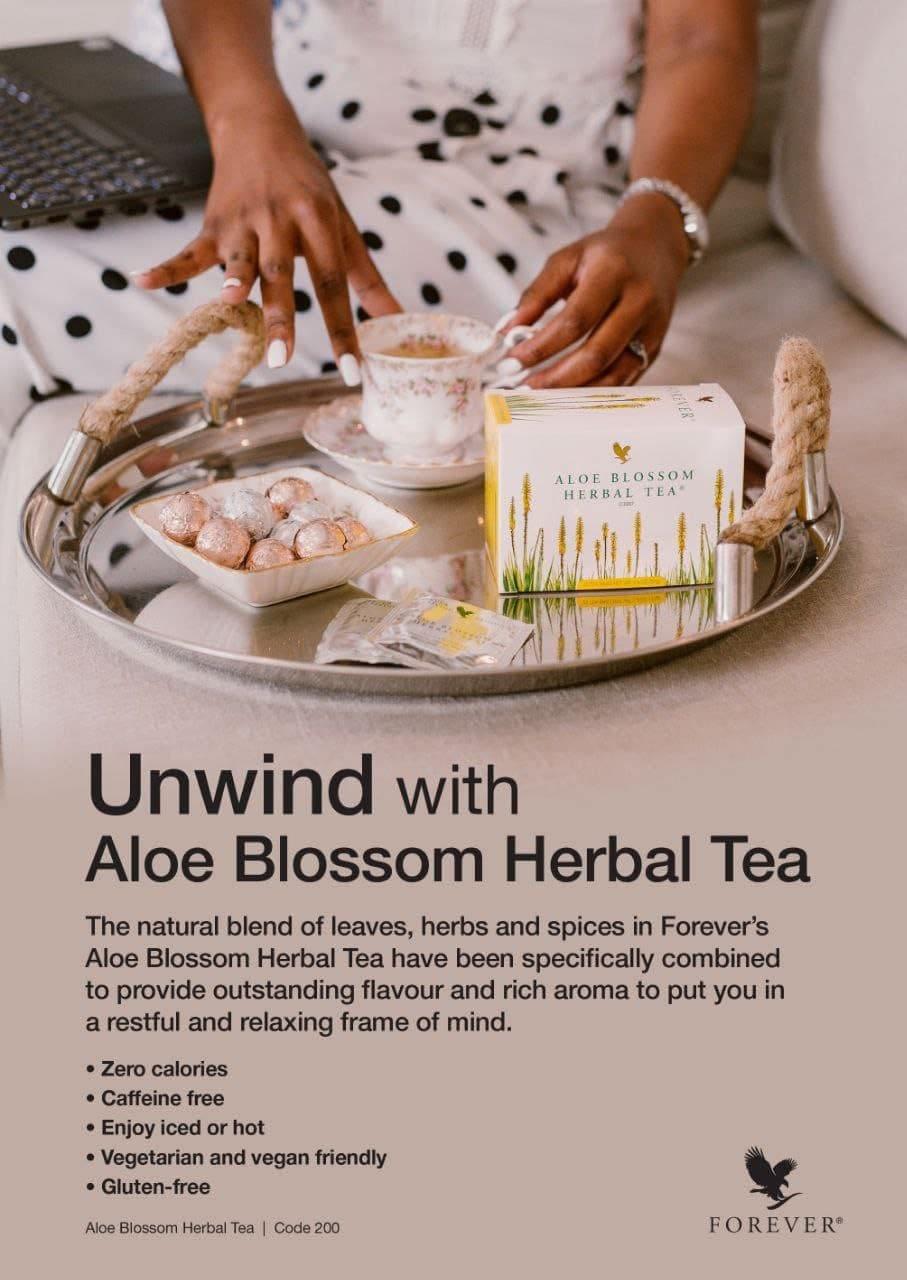 Aloe Blossom Herbal Tea - Forever by Alice